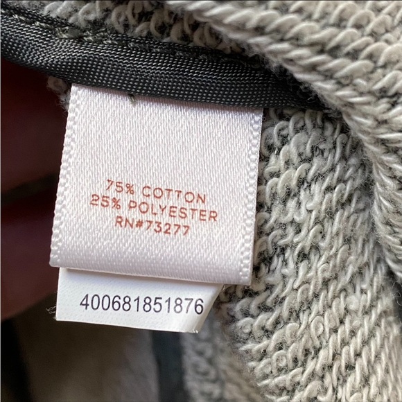 Lauren Conrad Green Gray Knit Blazer Open Front Cotton Sweater Jacket Size XS - Picture 13 of 14